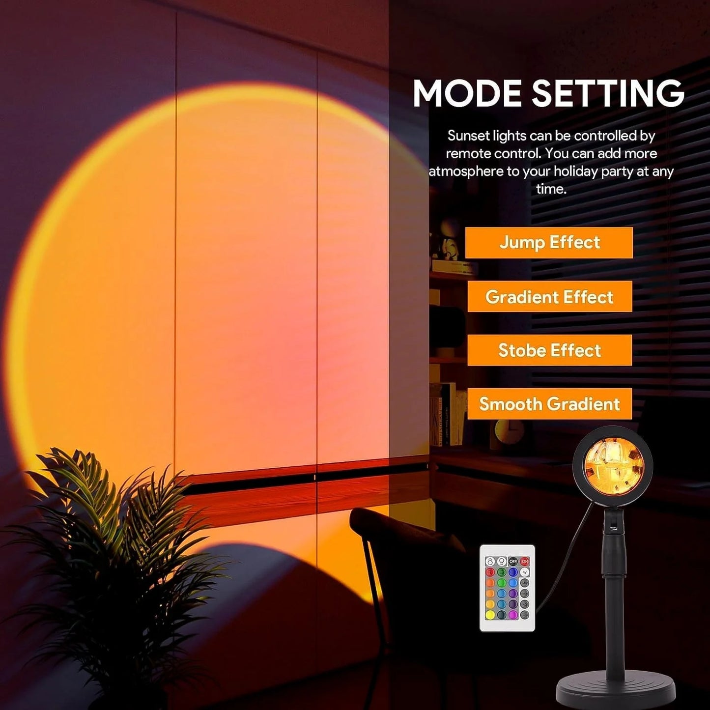 Sunset Projection Lamp- LED Night Lights