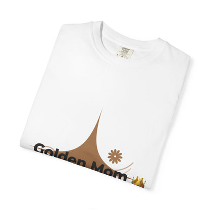 Golden Mom- Half sleeve Round neck T-shirt