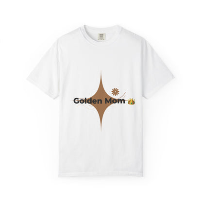 Golden Mom- Half sleeve Round neck T-shirt